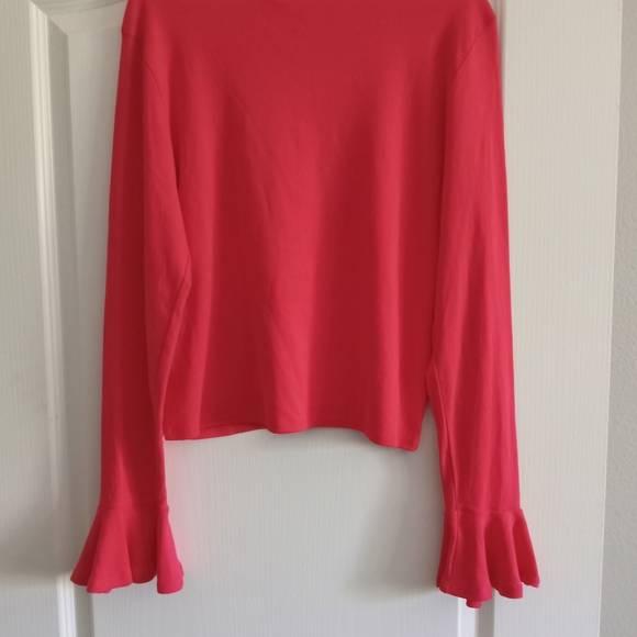 Anthropologie Maeve NEW Womens Boho Ruffle Sleeve - Picture 6 of 9